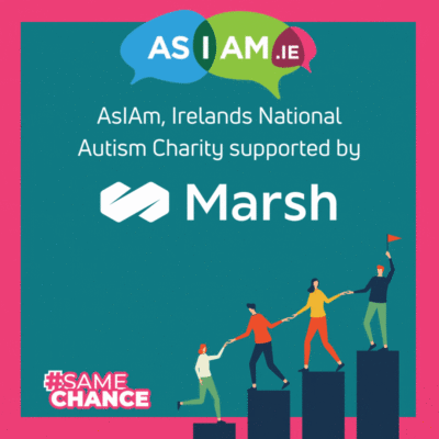 AsIAm selected as Marsh’s Charity Partner in Ireland for 2022.